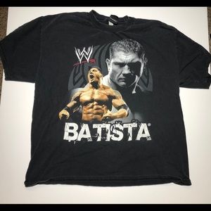 WWE Batista Mens T-shirt Size XL Black 2007